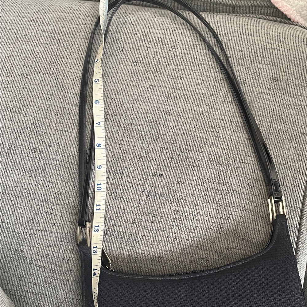 Vintage Stuart Weitzman Navy Blue Bag - Picture 7 of 13